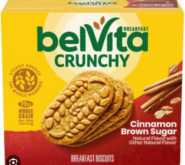 Belvita Snack Packs Cinnamon Brown Sugar