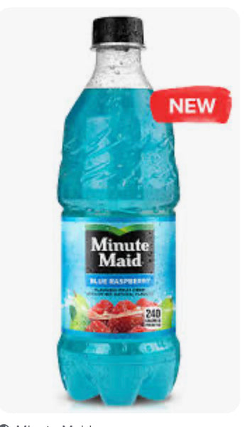 Blue Raspberry Minute Maid Lemonade