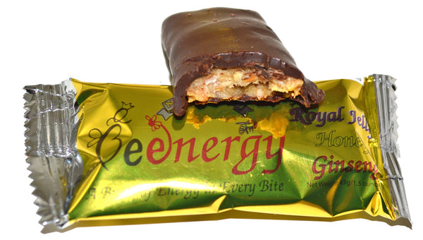BeeEnergy dark chocolate energy Bar